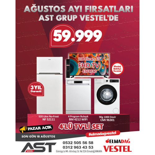 Dörtlü Ekonomik Çeyiz Seti Dörtlü Ekonomik Çeyiz Seti