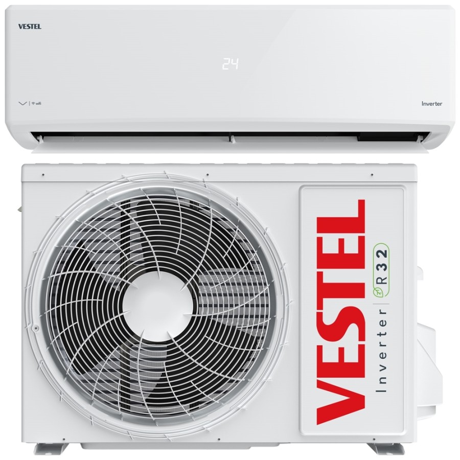 Vestel Flora Doğa Inverter 126 A++ WIFI Klima Vestel Flora Doğa Inverter 126 A++ WIFI Klima