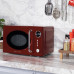 Vestel MD 20 YD Retro Bordo Mikrodalga Fırın Vestel MD 20 YD Retro Bordo Mikrodalga Fırın