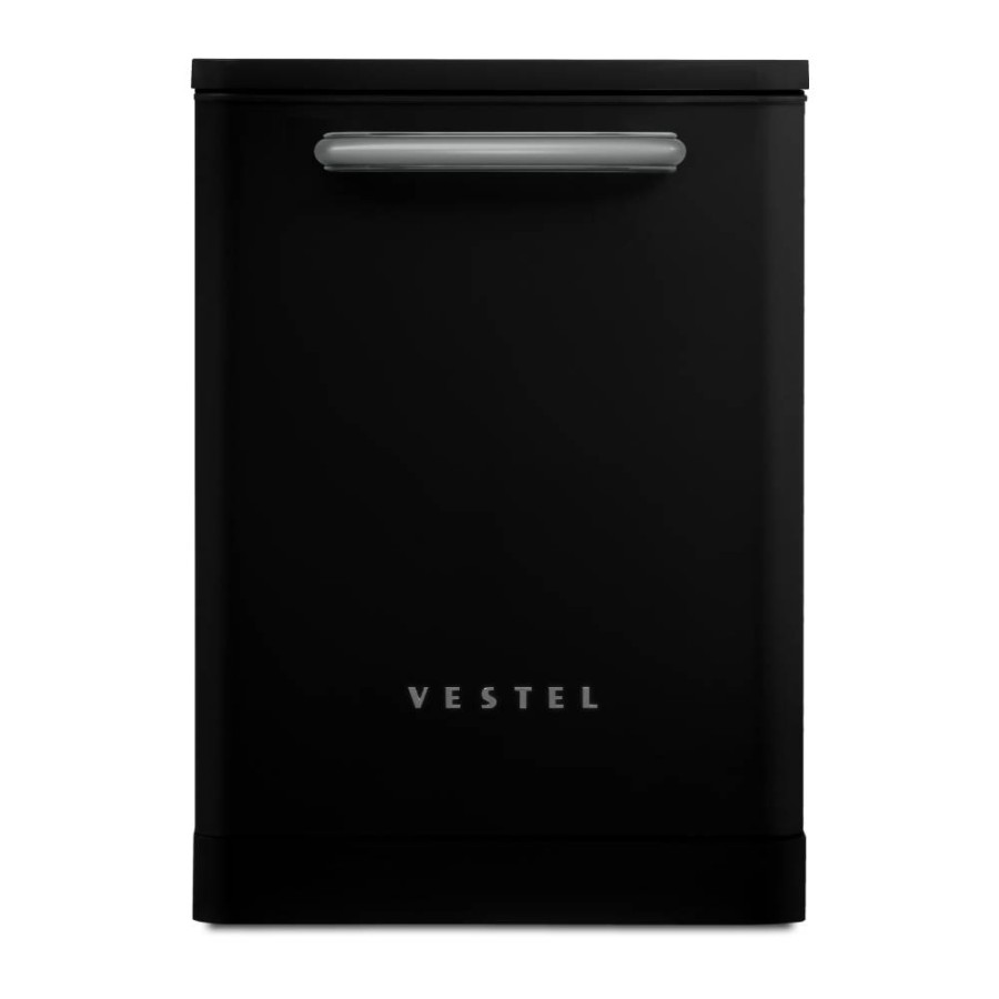 Vestel BM 5011 Retro Siyah Bulaşık Makinesi Vestel BM 5011 Retro Siyah Bulaşık Makinesi