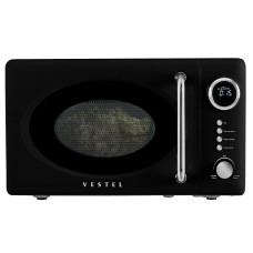 Vestel MD 20 YD Retro Siyah Mikrodalga Fırın Vestel MD 20 YD Retro Siyah Mikrodalga Fırın