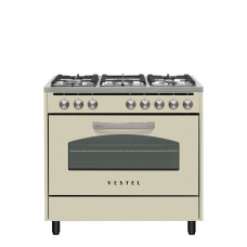Vestel SF 9521 Retro Bej Kuzine Fırın