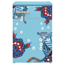 Vestel x Aslı Filinta Retro SB14011 Düş Mavisi Çini Buzdolabı Vestel x Aslı Filinta Retro SB14011 Düş Mavisi Çini Buzdolabı