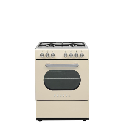 Vestel Retro SF 84011 DG Bej 4 Gözü Gazlı A Enerji Sınıfı Solo Fırın Vestel Retro SF 84011 DG Bej 4 Gözü Gazlı A Enerji Sınıfı Solo Fırın