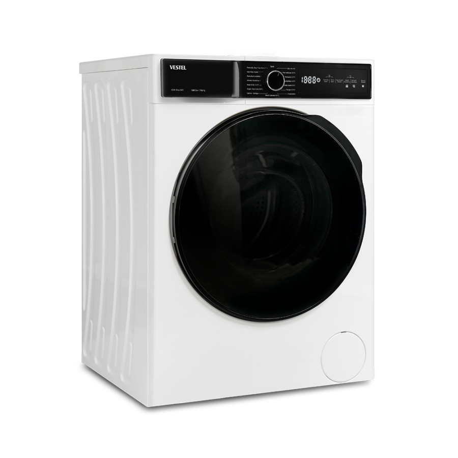 Vestel KCMI 98142 WIFI 9 Kg 1400 Devir Kurutmalı Çamaşır Makinesi Vestel KCMI 98142 WIFI 9 Kg 1400 Devir Kurutmalı Çamaşır Makinesi