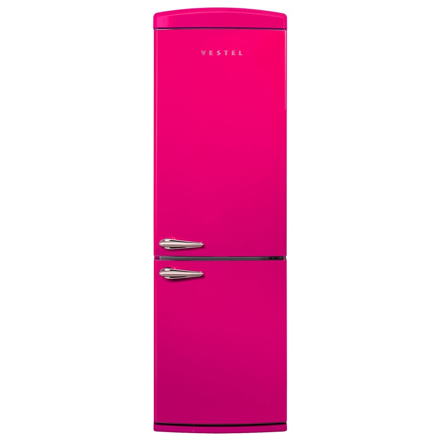 Vestel RETRO NFK37011 PEMBE 330 Lt No-Frost Buzdolabı Vestel RETRO NFK37011 PEMBE 330 Lt No-Frost Buzdolabı