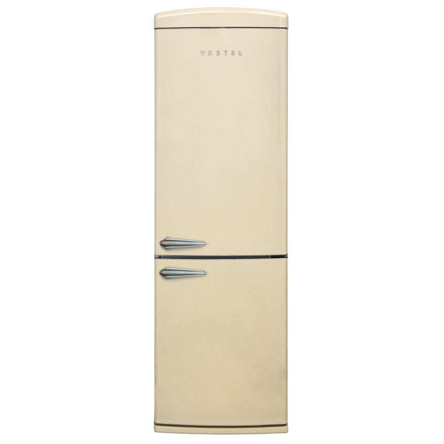 Vestel RETRO NFK37211 BEJ 330 Lt No-Frost Buzdolabı Vestel RETRO NFK37211 BEJ 330 Lt No-Frost Buzdolabı