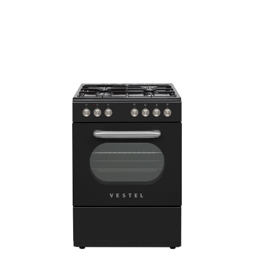 Vestel Retro SF 84011 DG Siyah 4 Gözü Gazlı A Enerji Sınıfı Solo Fırın Vestel Retro SF 84011 DG Siyah 4 Gözü Gazlı A Enerji Sınıfı Solo Fırın