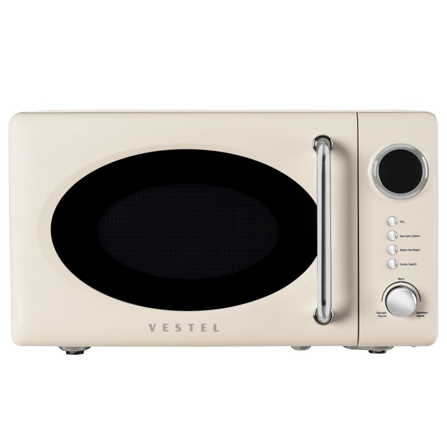 Vestel MD 20 YD Retro Bej Mikrodalga Fırın Vestel MD 20 YD Retro Bej Mikrodalga Fırın