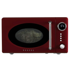 Vestel MD 20 YD Retro Bordo Mikrodalga Fırın Vestel MD 20 YD Retro Bordo Mikrodalga Fırın